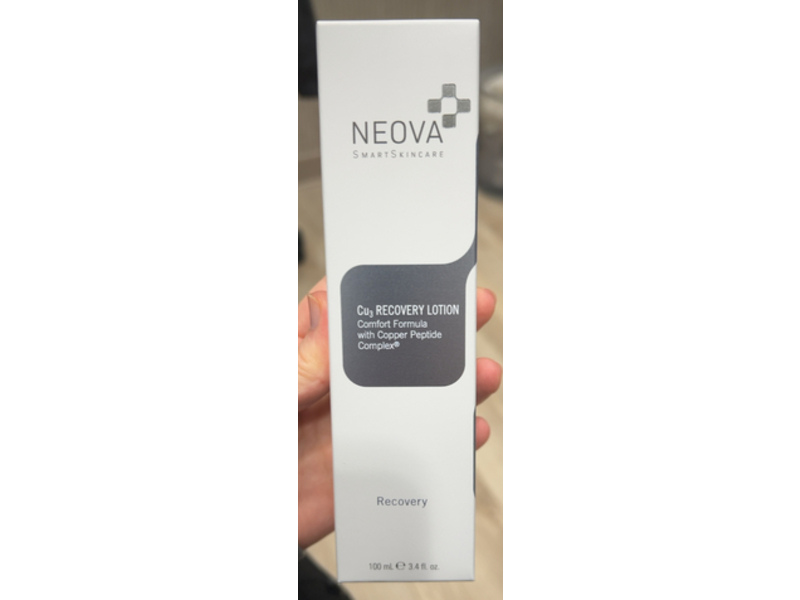 Neova Cu3 Recovery Lotion, Copper Peptide Complex, 3.4 fl oz/100 mL