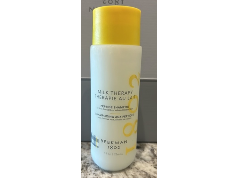 Beekman 1802 Milk Therapy Peptide Shampoo, 8 fl oz/236 mL