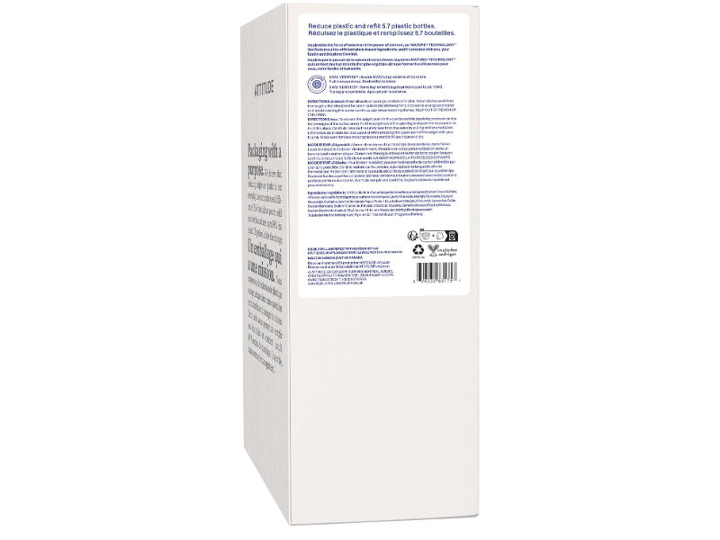 Attitude Dishwashing Liquid, Olive & Coriander, 23.7 fl oz/700 mL