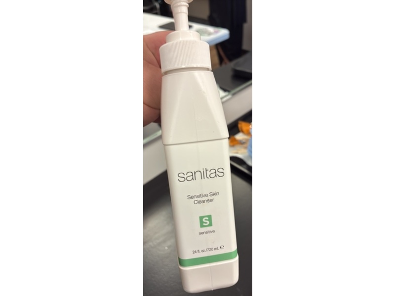 Sanitas Skincare Cleanser, Sensitive Skin, 24 fl oz/720 mL