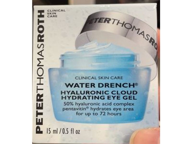 Peter Thomas Roth Water Drench Hyaluronic Cloud Hydrating Eye Gel, 0.5 fl oz/15 mL