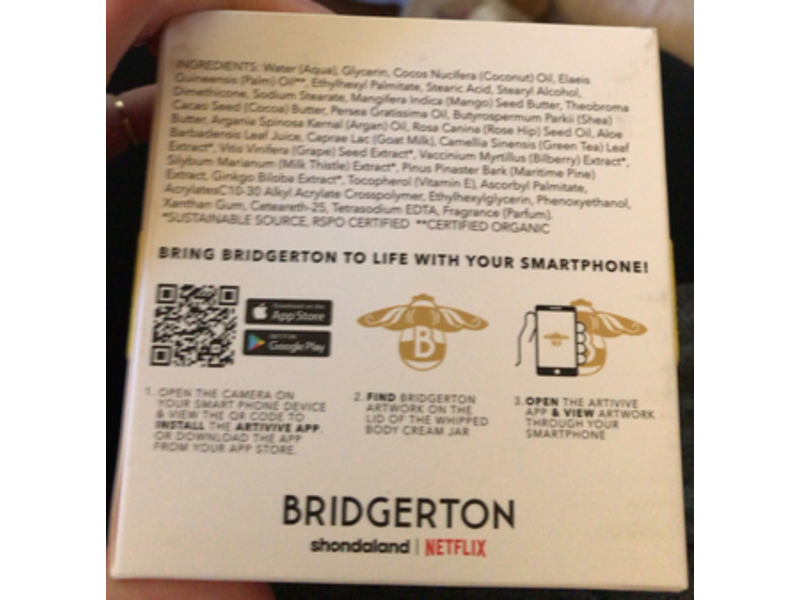 Bridgerton & Beekman 1802 For All Of You Whipped Body Cream, 8 fl oz