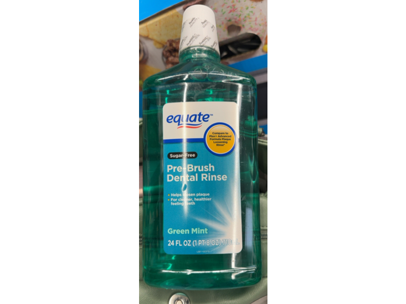 Equate Pre-Brush Dental Rise, Green Mint, 24 fl oz/710 mL