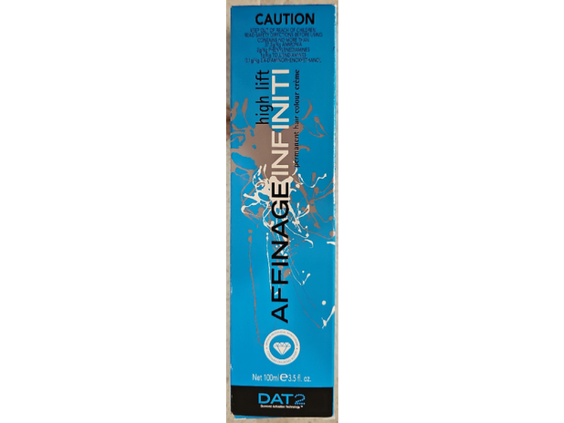 Affinage Infiniti High Lift Permanent Hair Colour Creme, 12.2 Arctic Pearl Blonde, 3.5 fl oz/100 mL