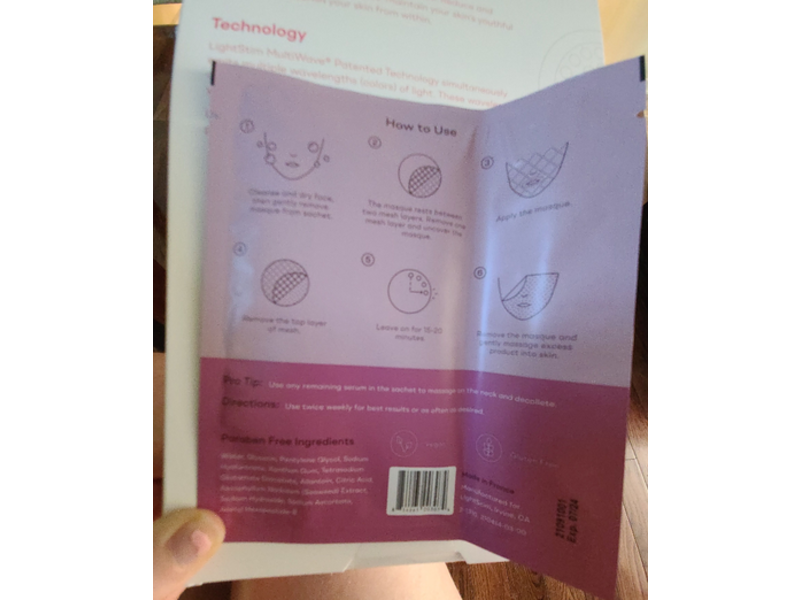 Lightstim Sheetmasque, Baby Soft, 0.5 fl oz/15 mL