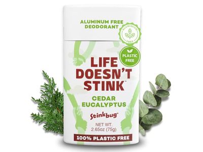 Stinkbug Life Doesn't Stink Deodorant, Cedar Eucalyptus, 2.65 oz/75 g