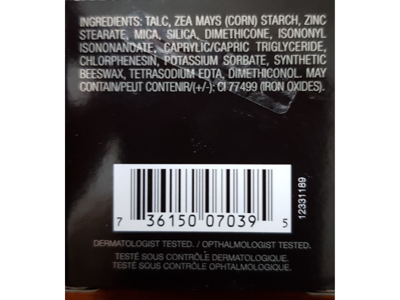 Laura Mercier Matte Eye Color, Noir, 0.09 oz/2.60 g