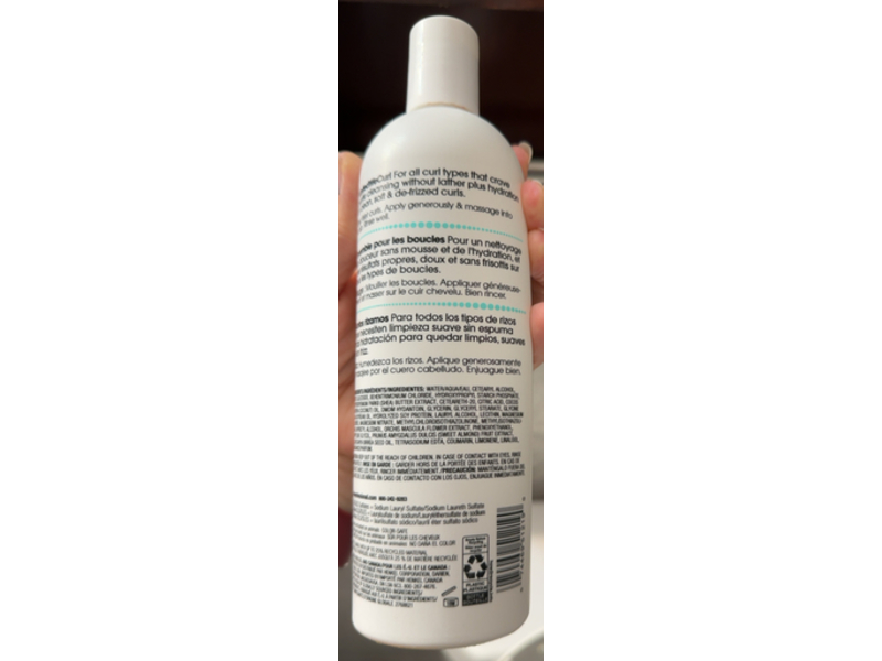 Zotos All About Curls Nettoyant Non Moussant Hydration, 15 fl oz/443 mL