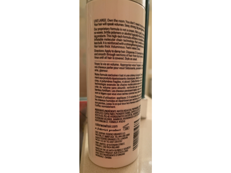 Colorwow Xtra Large Bombshell Volumizer, 6.5 fl oz/195 mL