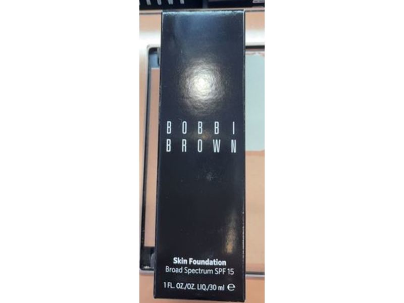 Bobbi Brown Skin Foundation, SPF 15, 3.5 Warm Beige, 1 fl oz/30 mL