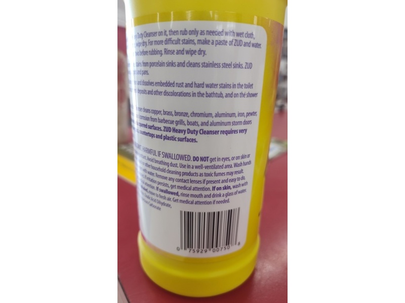 Zud Heavy Duty Cleanser Powder, 16 oz/454 g