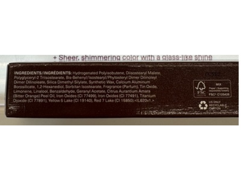 Rare Beauty Positive Light Luminizing Lip Gloss, Blaze, 0.11 fl oz/3.3 mL