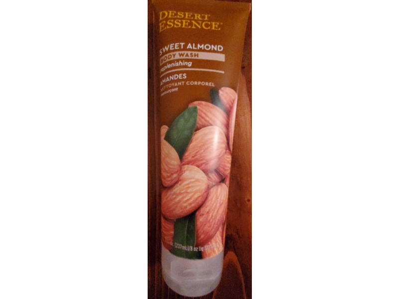 Desert Essence Body Wash, Sweet Almond, 8 oz/237 mL