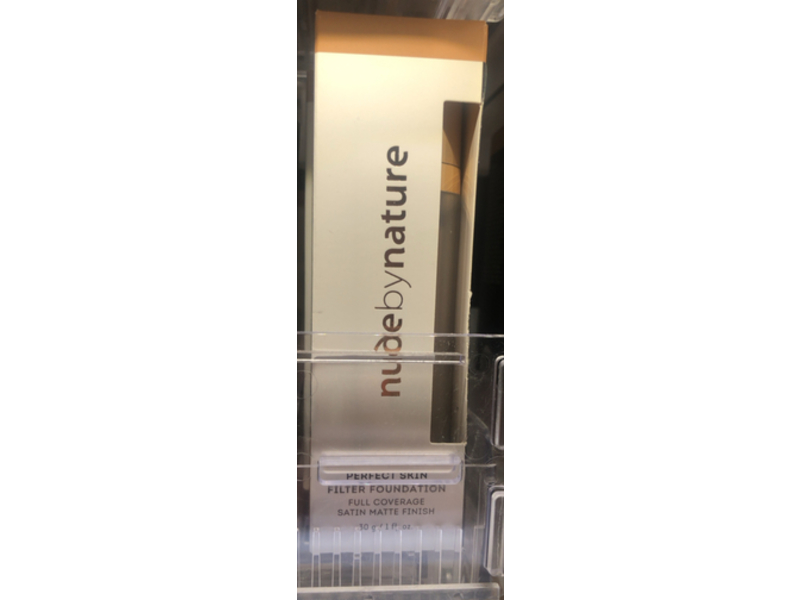Nude By Nature Perfect Skin Filter Foundation, N6 Olive, 1 fl oz/30 mL