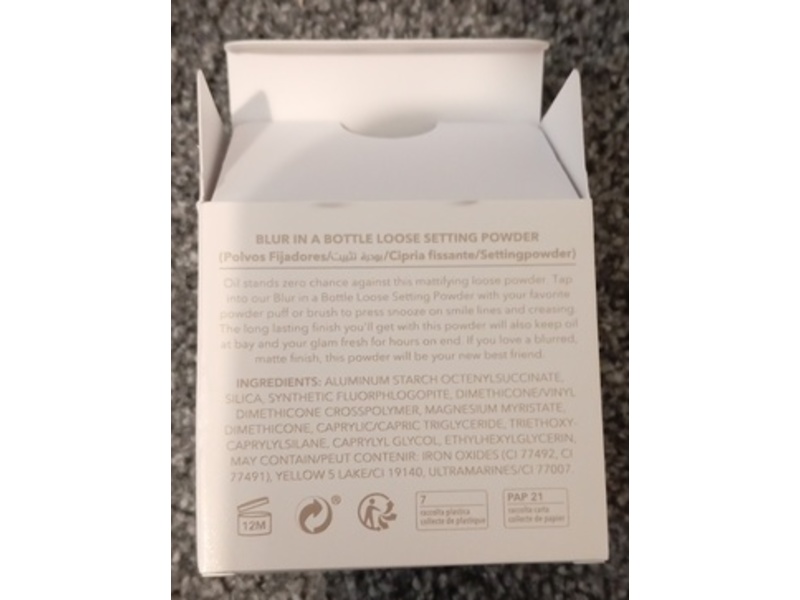 Sheglam Blur In A Bottle Loose Setting Powder, Banana, 1.05 oz/30 g