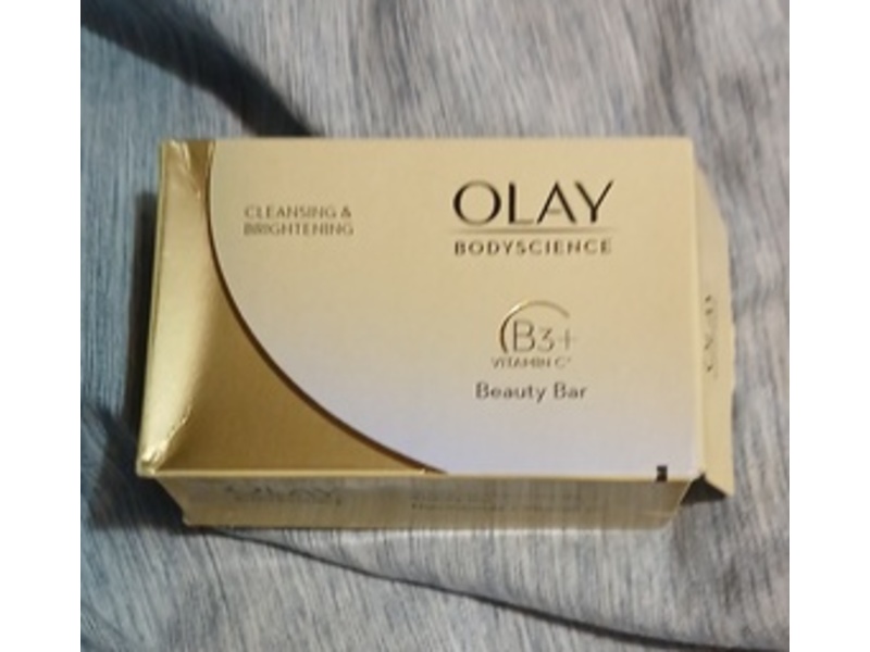Olay Bodyscience Beauty Bar, Cleansing & Brightening, 85 g