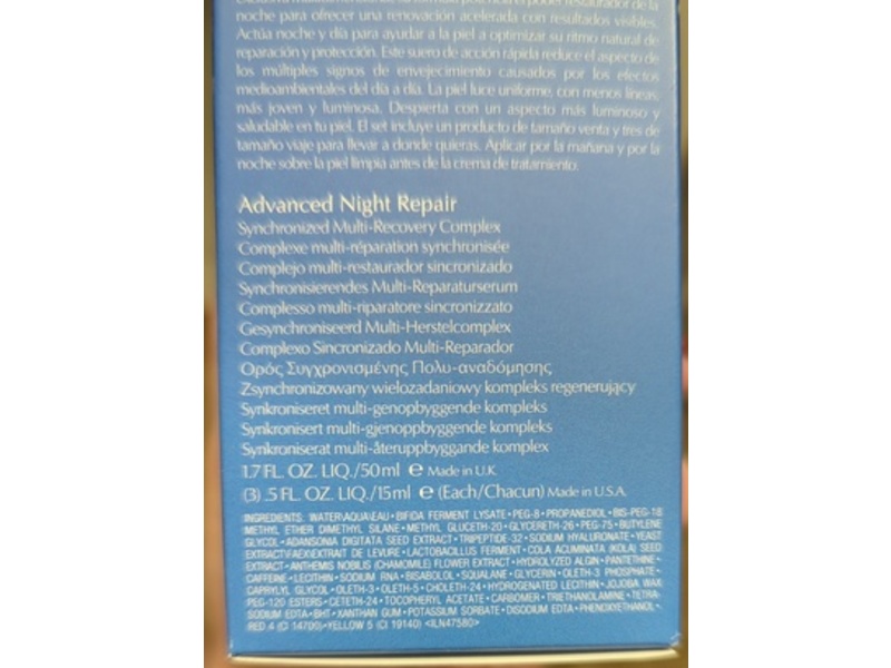 Estee Lauder Advanced Night Repair Synchronized Recovery Complex Serum Set, Pack Of 4