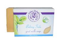 Udder Delight Natural Skin Care Goat Milk Soap, Baking Soda, 4.5 oz - Image 2