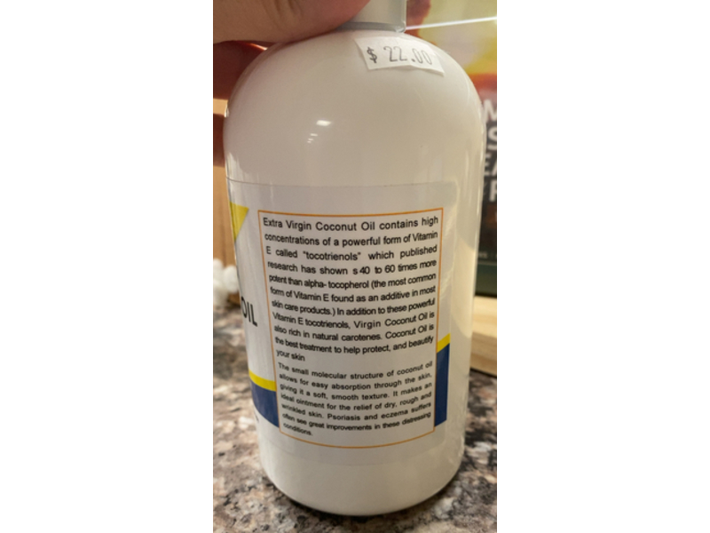 Meta Labs Face & Body Lotion, Extra Virgin Coconut Oil, 16 fl oz/472 mL