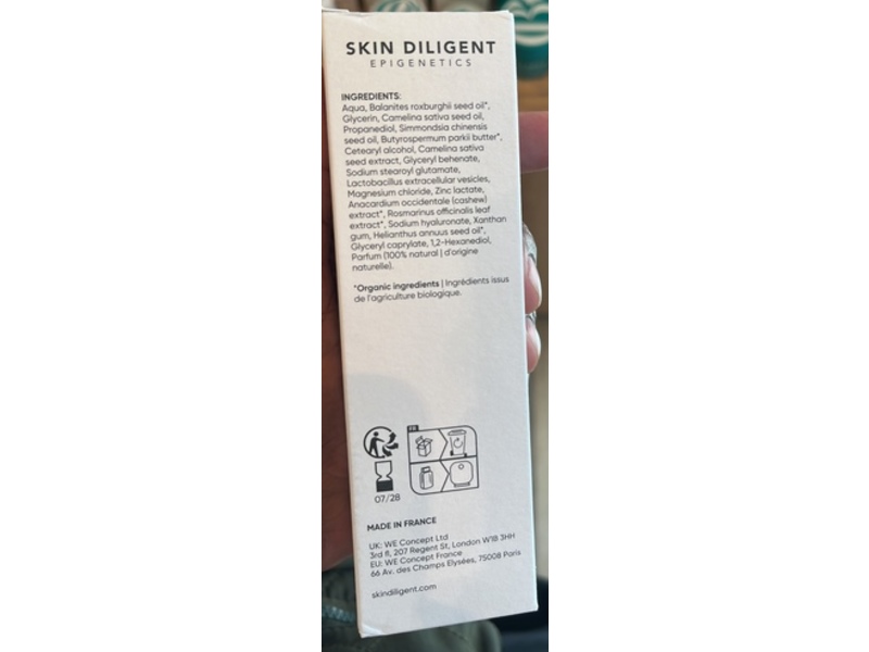 Skin Diligent Exosome Advanced Night Cream, 1.69 fl oz/50 mL