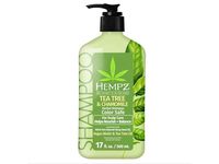 Hempz Herbal Shampoo, Tea Tree & Chamomile, 17 fl oz/500 mL - thumbnail 1