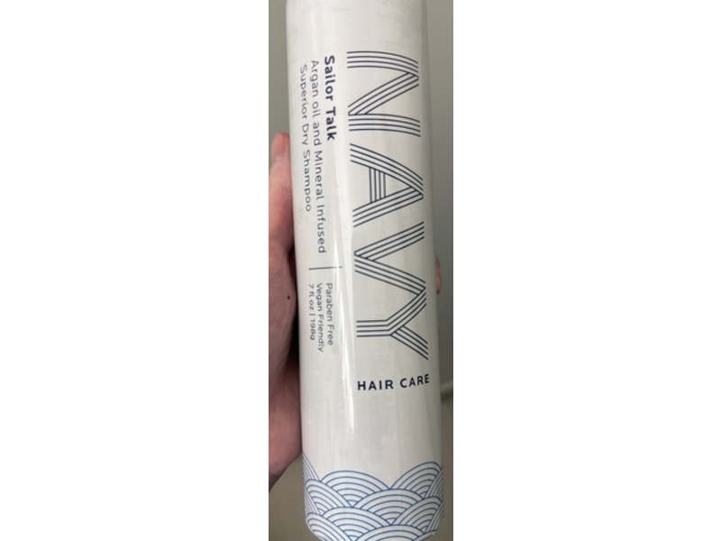 Navy Hair Care Dry Shampoo, Sailor Talk, 7 fl oz/198 g