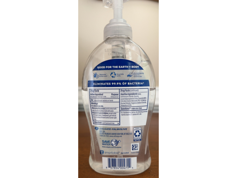 Softsoap Antibacterial + Sensitive Hand Wash, Rose & Aloe Scent, 11.25 fl oz/332 mL, Pack of 6