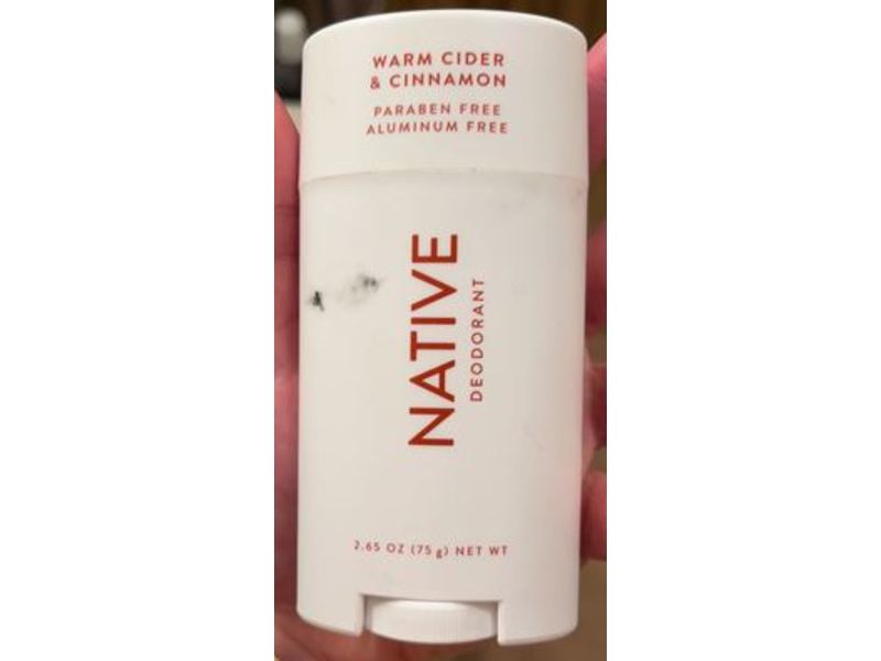 Native Deodorant, Warm Cider & Cinnamon, 2.65 oz/75 g