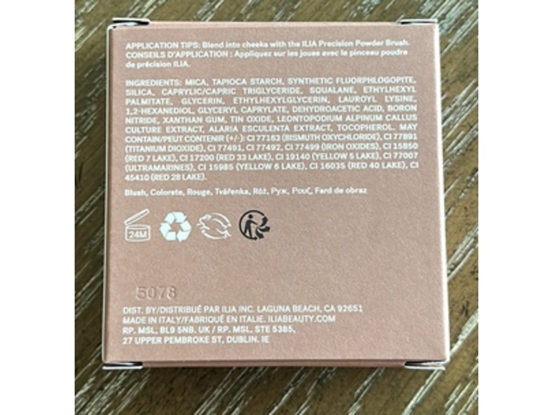 Ilia Soft Focus Blurring Blush, Pulse, 0.15 oz/4.5 g