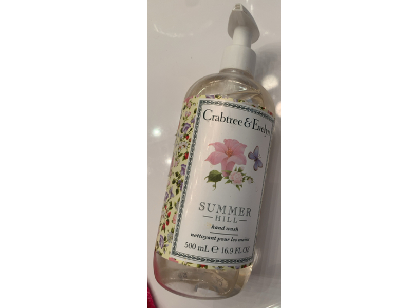 Crabtree & Evelyn Summer Hill Hand Wash, 16.9 fl oz/500 mL