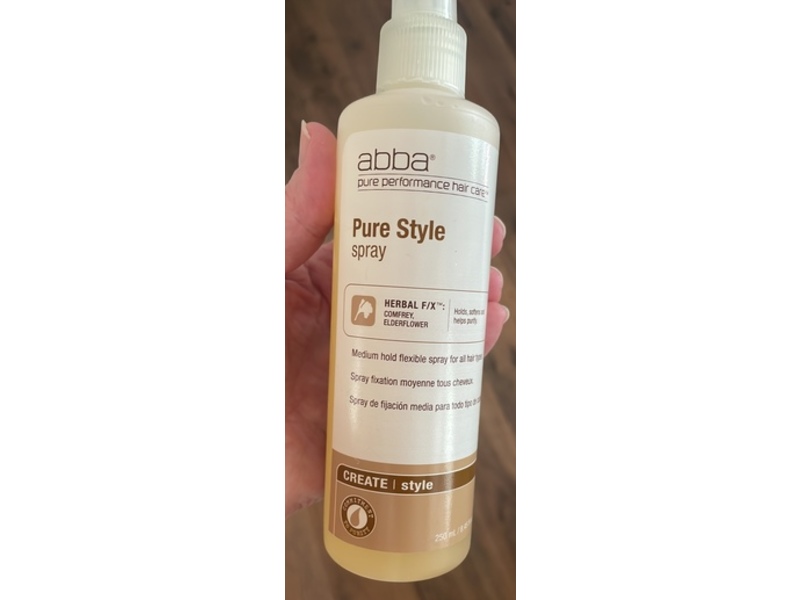 Abba Pure Style Spray, 8.45 fl oz/250 mL