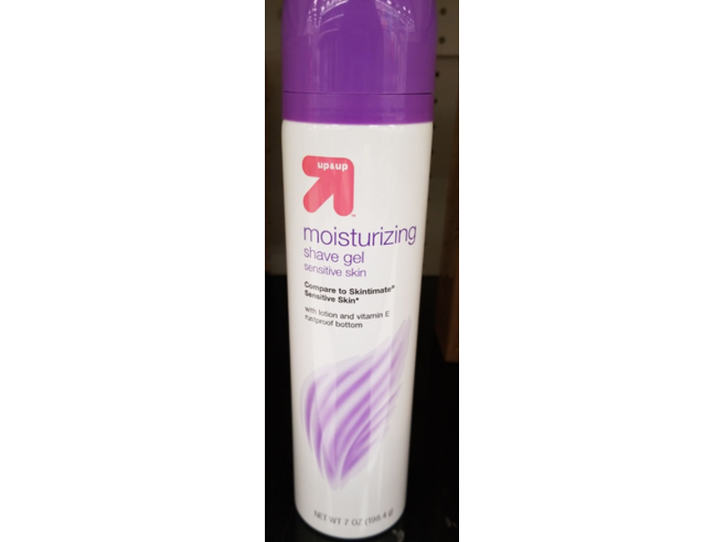 Up&Up Moisturizing Shave Gel, Sensitive Skin, 7 oz/198 g