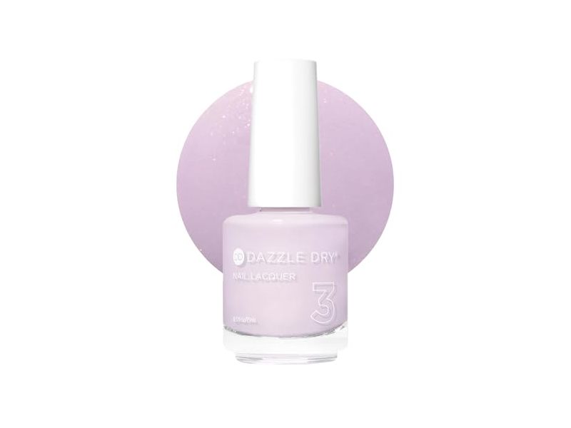 Dazzle Dry Nail Lacquer, Lovely Lilac, 0.5 fl oz/15 mL