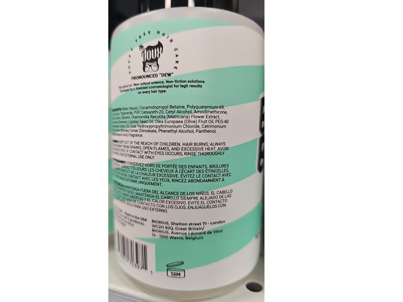The Doux Bonita Bubble Balm Foaming Pomade, 8 fl oz/236 m