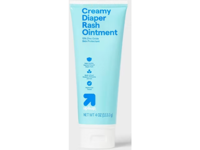 up&up Creamy Diaper Rash Ointment, 13% Zinc Oxide, 4 oz/113 g