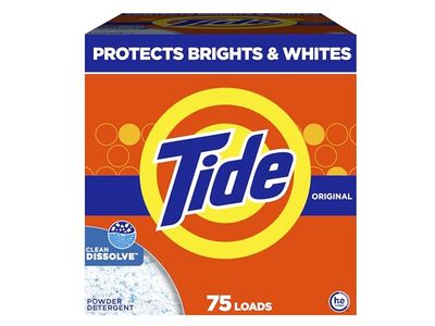 Tide Laundry Detergent, Original, 75 Loads, 85 oz/2.43 kg
