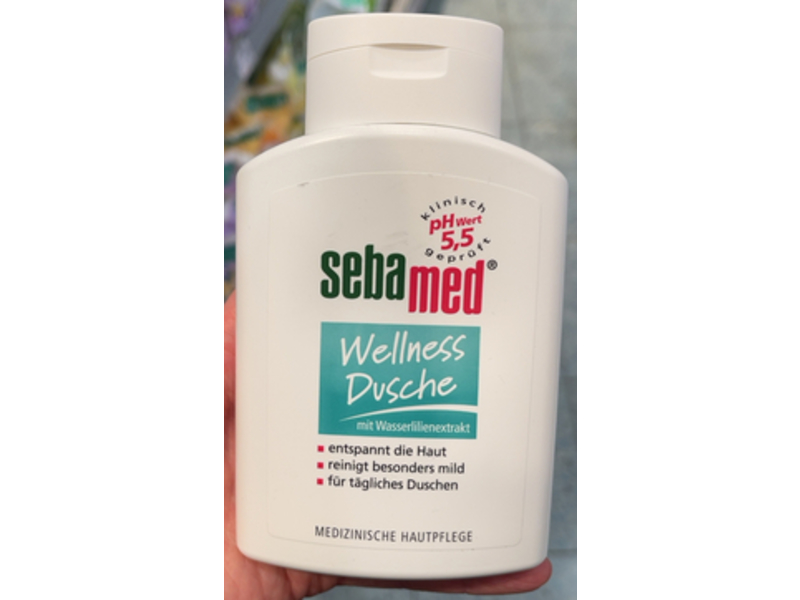 Sebamed Wellness Shower Gel, 6.76 fl oz/200 mL
