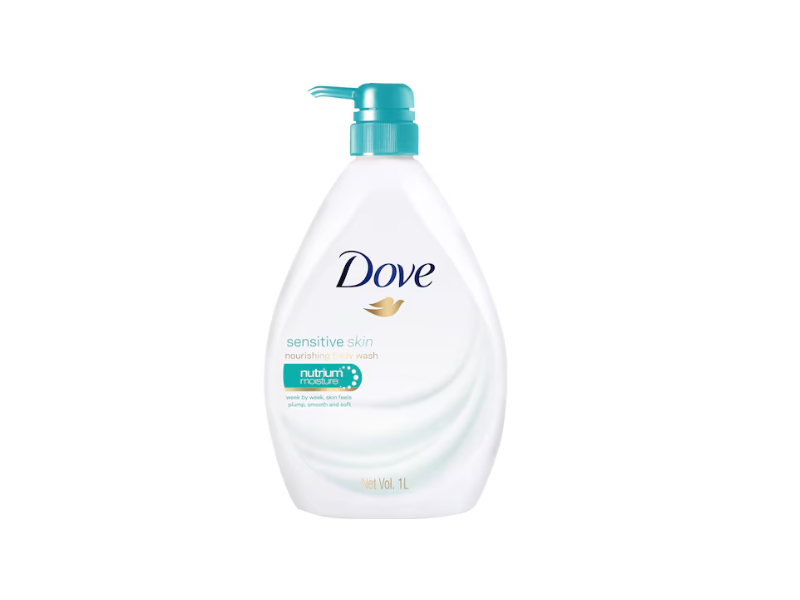 Dove Nourishing Body Wash , Sensitive Skin, 1 L