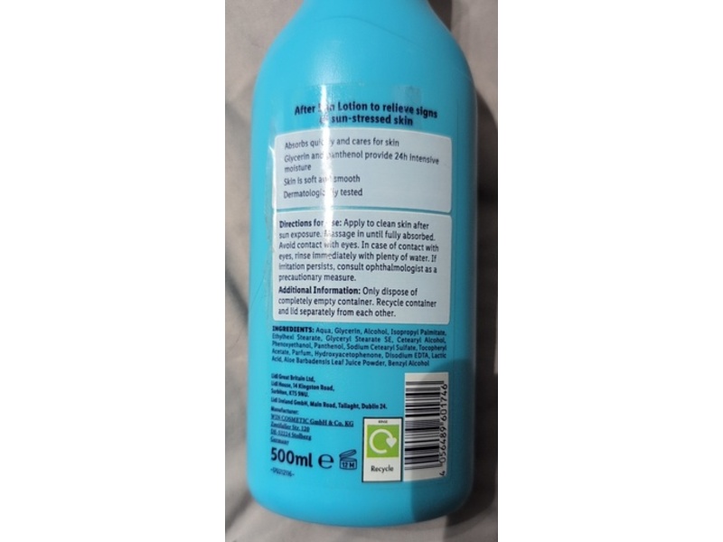 Cien Sun After Sun Lotion, 500 mL