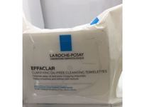 La Roche-Posay Effaclar Clarifying Oil-Free Cleansing Towelettes Facial Wipes, 25 Count - thumbnail 4