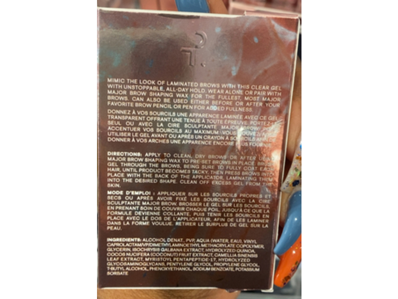 Patrick Ta Mini Major Brow Lamination Gel, 0.08 fl oz/2.5 mL