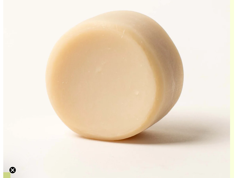 Leaf Shave Soap Bar, Unscented, 3 oz