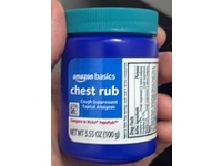 Amazon Basics Chest Rub Cough Suppressant, 3.53 oz/100 g - thumbnail 2