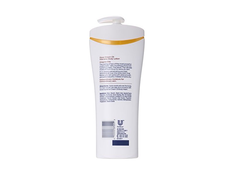 Dove Cream Oil Intensive Body Lotion, 13.5 oz