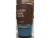 Every Man Jack Hydrating Body Wash, Coconut + Vanilla, 16.9 fl oz/500 mL - Image 3