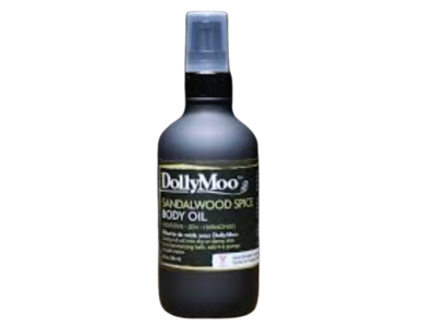 Dolly Moo Sandalwood Spice Body Oil, 4 fl oz/118 mL