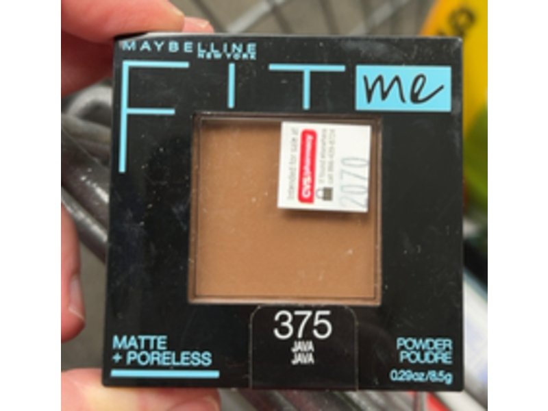 Maybelline New York Fit Me Matte + Poureless Powder, 375 Java, 0.29 oz/8.5 g