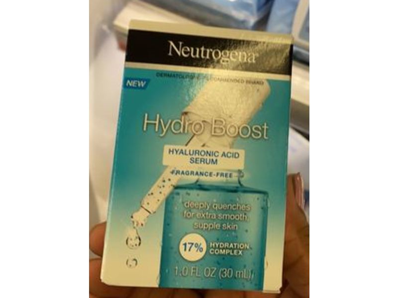 Neutrogena Hydro Boost Hyaluronic Acid Serum, 1 fl oz/30 mL