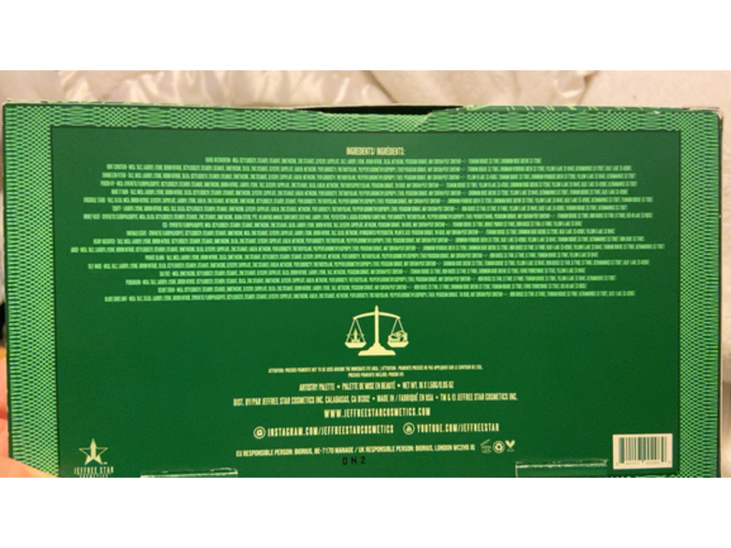 Jeffree Star Eyeshadow Palette, Blood Money, 0.1 fl oz/1.5 g