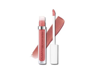 Almay Color & Care Lip Gloss, 200 Rose Glow, 0.1 fl oz/3 mL